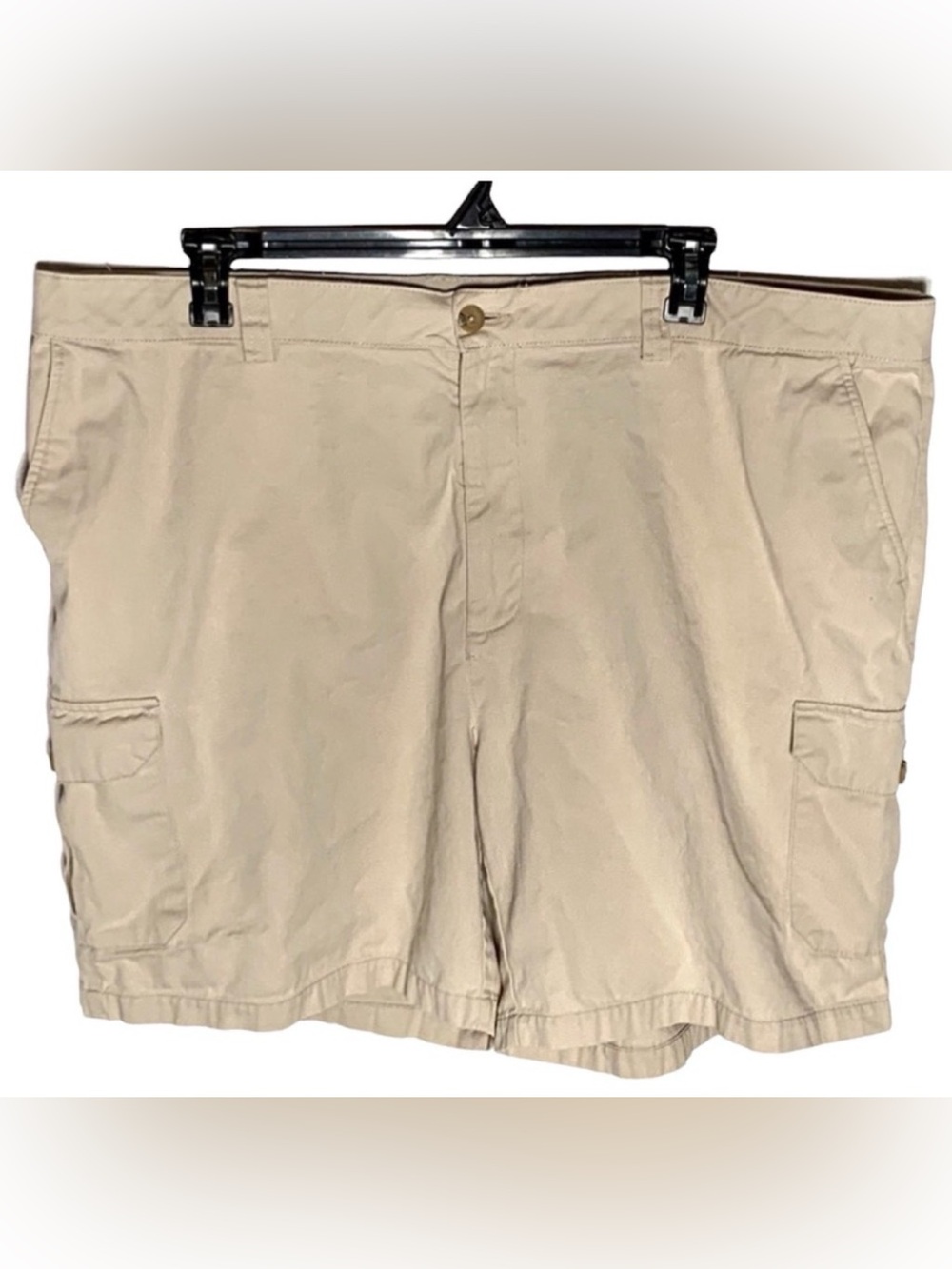 Harbor Bay Cargo Shorts Men’s Size 46 Stone Beige Regular